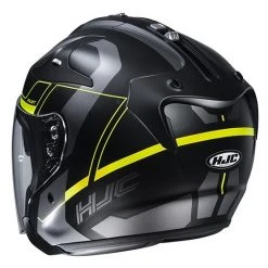 Doppelvisier Jet Helm Aus HJC Faser FG-JET KOMINA MC4HSF Matt Schwarz Gelb -Hjc Verkaufs-Shop doppelvisier jet helm aus hjc faser fg jet komina mc4hsf matt schwarz gelb 105480