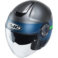Doppelvisier Jet Helm HJC I40 UNOVA MC4HSF Grau Blau -Hjc Verkaufs-Shop doppelvisier jet helm hjc i40 unova mc4hsf grau blau 103026