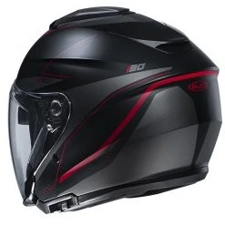 Doppelvisier Motorradhelm Jet HJC I30 SLIGHT MC1SF Schwarz Rot Matt -Hjc Verkaufs-Shop doppelvisier motorradhelm jet hjc i30 slight mc1sf schwarz rot matt 105605