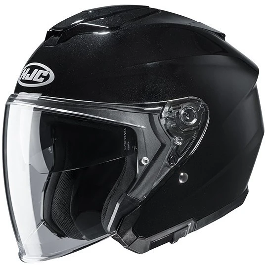 Doppelvisier Motorradhelm Jet HJC I30 UNI Schwarz Glänzend 3 Doppelvisier Motorradhelm Jet HJC I30 UNI Schwarz Glänzend