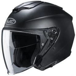 Doppelvisier Motorradhelm Jet HJC I30 UNI Semi Matt Schwarz