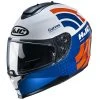 Full Face Doppelvisier Motorradhelm HJC C70 CURVES MC27 Weiß Blau Rot -Hjc Verkaufs-Shop full face doppelvisier motorradhelm hjc c70 curves mc27 weiss blau rot 105421