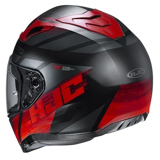 Full Face Doppelvisier Motorradhelm HJC I70 REDEN MC5 Schwarz Rot Matt 5 Full Face Doppelvisier Motorradhelm HJC I70 REDEN MC5 Schwarz Rot Matt - Image 3