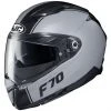 Full Face Fiberglas Helm Doppelvisier Motorrad HJC F70 MAGO MC5SF Weiß Matt Schwarz Glänzend -Hjc Verkaufs-Shop full face fiberglas helm doppelvisier motorrad hjc f70 mago mc5sf weiss matt schwarz glaenzend 84928