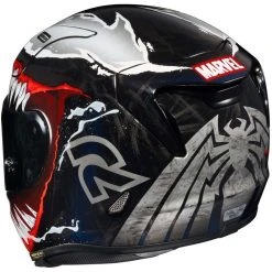 Full Face Motorradhelm HJC Fiber RPHA 11 Marvel VENOM 2 MC1 Schwarz Rot -Hjc Verkaufs-Shop full face motorradhelm hjc fiber rpha 11 marvel venom 2 mc1 schwarz rot 137911