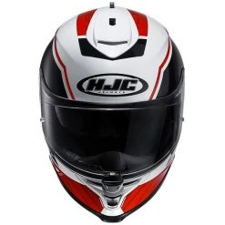 Integral Motorrad-Sturzhelm HJC IS17 Doppel Visor Tridents MC-1 Weiß Rot -Hjc Verkaufs-Shop integral motorrad sturzhelm hjc is17 doppel visor tridents mc 1 weiss rot 26002
