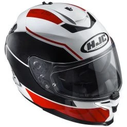Integral Motorrad-Sturzhelm HJC IS17 Doppel Visor Tridents MC-1 Weiß Rot -Hjc Verkaufs-Shop integral motorrad sturzhelm hjc is17 doppel visor tridents mc 1 weiss rot 26003