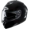 Integral Motorradhelm HJC C70 Doppel Visier Glossy Black