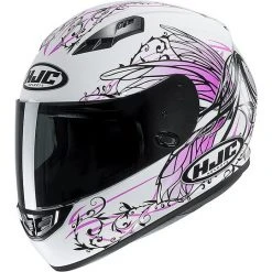 Integral Motorradhelm HJC CS-15 NAVIYA MC8 Weiß Pink -Hjc Verkaufs-Shop integral motorradhelm hjc cs 15 naviya mc8 weiss pink 61668