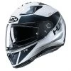 Integralhelm Doppelvisier Moto HJC I70 TAS MC10 Weiß Schwarz -Hjc Verkaufs-Shop integralhelm doppelvisier moto hjc i70 tas mc10 weiss schwarz 85143