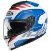 Integralhelm Doppelvisier Motorrad HJC C70 KORO MC21SF Weiß Blau Rot Matt -Hjc Verkaufs-Shop integralhelm doppelvisier motorrad hjc c70 koro mc21sf weiss blau rot matt 85153