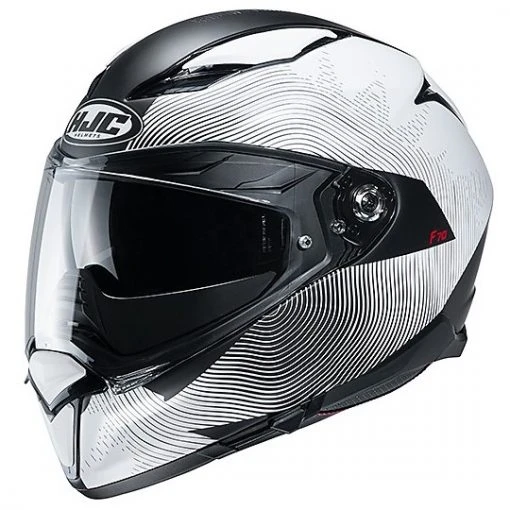 Integralhelm Fiber Doppelvisier Motorrad HJC F70 SAMOS MC10SF Weiß Schwarz Matt -Hjc Verkaufs-Shop integralhelm fiber doppelvisier motorrad hjc f70 samos mc10sf weiss schwarz matt 84933