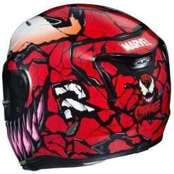 Integrierter Motorradhelm Aus HJC Fiber RPHA 11 MARVELL CARNAGE MC1 Rot -Hjc Verkaufs-Shop integrierter motorradhelm aus hjc fiber rpha 11 marvell carnage mc1 rot 103049