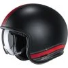 Jet Custom Helm Aus Fiber HJC V30 SENTI MC1SF Schwarz Matt Rot -Hjc Verkaufs-Shop jet custom helm aus fiber hjc v30 senti mc1sf schwarz matt rot 138428
