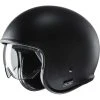 Jet Custom Helm Aus Glasfaser HJC V30 Semi Matte Black -Hjc Verkaufs-Shop jet custom helm aus glasfaser hjc v30 semi matte black 138425