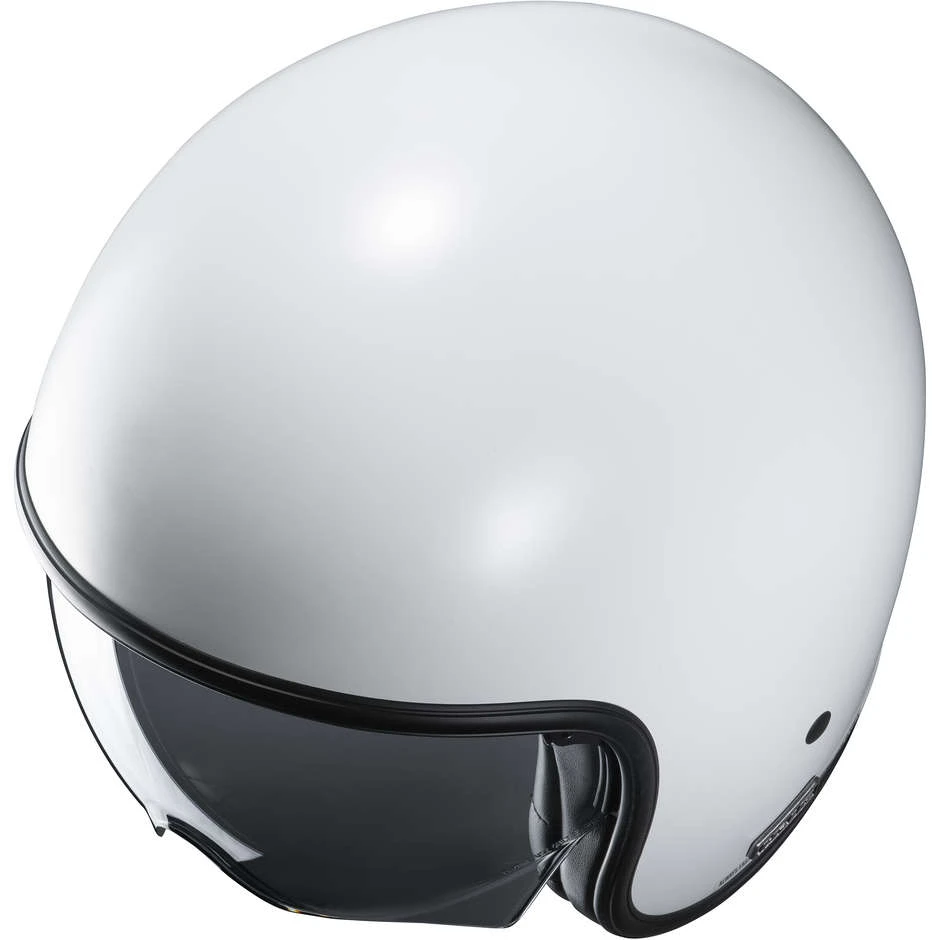 Jet Custom Helm Aus HJC V30 Semi Opaque White Fiber 4 Jet Custom Helm Aus HJC V30 Semi Opaque White Fiber - Image 2