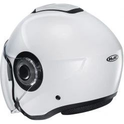 Jet Helm Doppelvisier Moto HJC I40 Solid White -Hjc Verkaufs-Shop jet helm doppelvisier moto hjc i40 solid white 103021