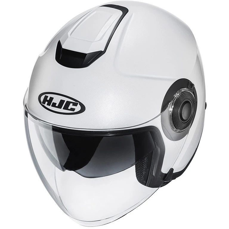 Jet Helm Doppelvisier Motorrad HJC I40 Semi Opaque Weiß 4 Jet Helm Doppelvisier Motorrad HJC I40 Semi Opaque Weiß - Image 2