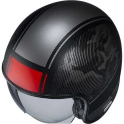 Kundenspezifischer Jet-Helm Aus HJC Fiber V30 ALPI MC1SF Matt Schwarz Rot -Hjc Verkaufs-Shop kundenspezifischer jet helm aus hjc fiber v30 alpi mc1sf matt schwarz rot 138413