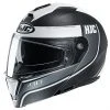 Modularer Helm Doppelte Homologation P / J Moto HJC I90 DAVAN MC10SF Schwarz Matt Weiß -Hjc Verkaufs-Shop modularer helm doppelte homologation p j moto hjc i90 davan mc10sf schwarz matt weiss 85216