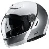 Modularer Helm Im Vintage-Stil Motorradfaser HJC V90 MOBIX MC10 Weiß Grau -Hjc Verkaufs-Shop modularer helm im vintage stil motorradfaser hjc v90 mobix mc10 weiss grau 105462