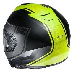 Modularer Helm Mit Doppelter Homologation P / J Moto HJC I90 DAVAN MC4HSF Schwarz Gelb Fluo -Hjc Verkaufs-Shop modularer helm mit doppelter homologation p j moto hjc i90 davan mc4hsf schwarz gelb fluo 85213