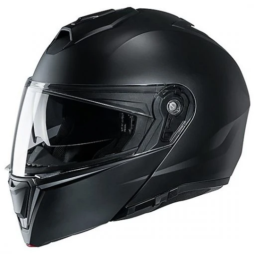 Modularer Helm Mit Doppelter Homologation P / J Moto HJC I90 Semi Matte Black -Hjc Verkaufs-Shop modularer helm mit doppelter homologation p j moto hjc i90 semi matte black 85224