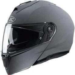 Modularer Helm Mit Doppelter Homologation P / J Moto HJC I90 Solid N. Grey