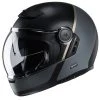 Modularer Motorradhelm Vintage Style HJC V90 MOBIX MC9Sf Schwarz Grau Matt 1 Modularer Motorradhelm Vintage Style HJC V90 MOBIX MC9Sf Schwarz Grau Matt -Hjc Verkaufs-Shop modularer motorradhelm vintage style hjc v90 mobix mc9sf schwarz grau matt 105464