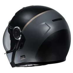Modularer Motorradhelm Vintage Style HJC V90 MOBIX MC9Sf Schwarz Grau Matt -Hjc Verkaufs-Shop modularer motorradhelm vintage style hjc v90 mobix mc9sf schwarz grau matt 105466