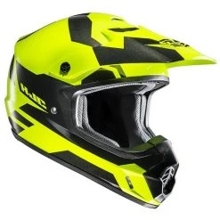 Moto Cross Enduro Helm HJC CS-MX II Pictor MC4H Schwarz Gelb