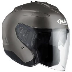 Motorrad-Sturzhelm Jet HJC IS-33 II Dual-Visier Titanium