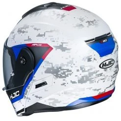 Touring Modular Motorradhelm HJC C80 BULT MC21SF Weiß Blau Rot Matt -Hjc Verkaufs-Shop touring modular motorradhelm hjc c80 bult mc21sf weiss blau rot matt 105554