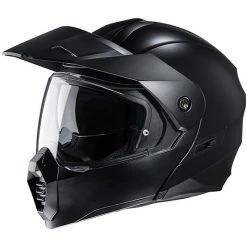 Touring Modular Motorradhelm HJC C80 UNI Schwarz Glänzend
