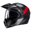 Touring Modularer Motorradhelm HJC C80 ROX MC1SF Schwarz Rot -Hjc Verkaufs-Shop touring modularer motorradhelm hjc c80 rox mc1sf schwarz rot 105565