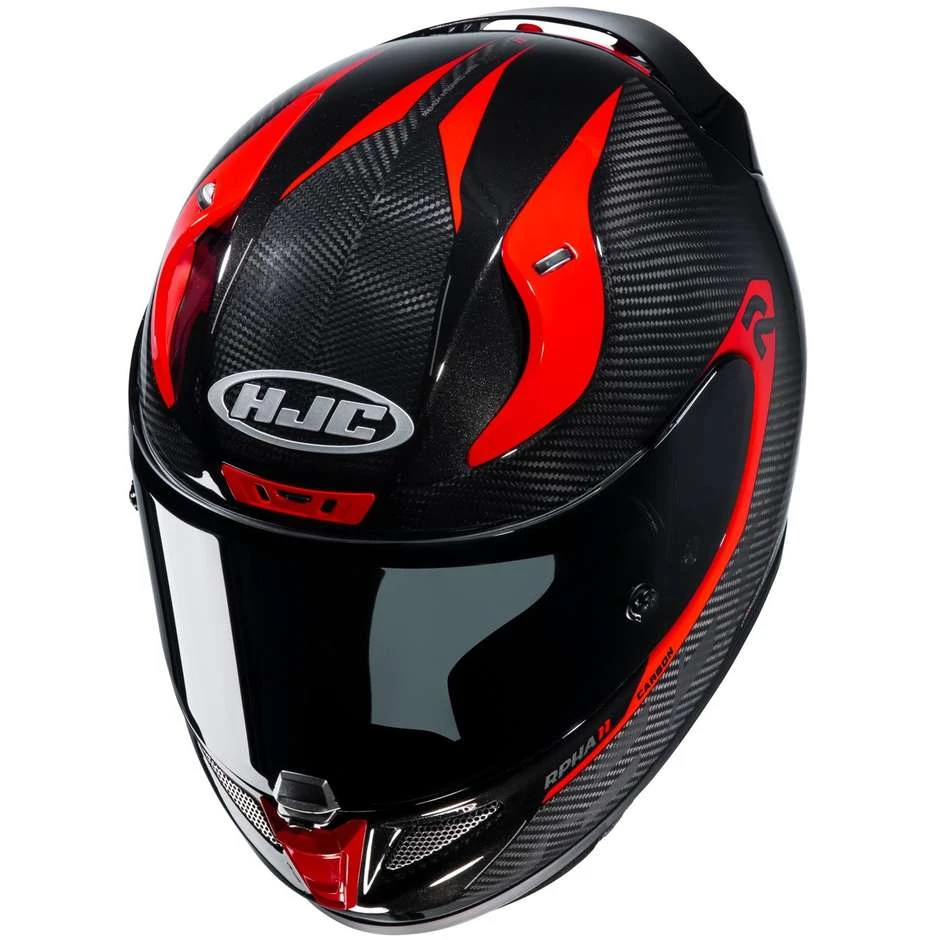 Vollcarbon Motorradhelm HJC RPHA 11 Carbon BLEER MC1 Rot 5 Vollcarbon Motorradhelm HJC RPHA 11 Carbon BLEER MC1 Rot - Image 3