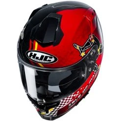 Vollgesichts-Motorradhelm Aus Faser HJC RPHA 70 ISLE OF MAN MC1 Rot Weiß -Hjc Verkaufs-Shop vollgesichts motorradhelm aus faser hjc rpha 70 isle of man mc1 rot weiss 138001