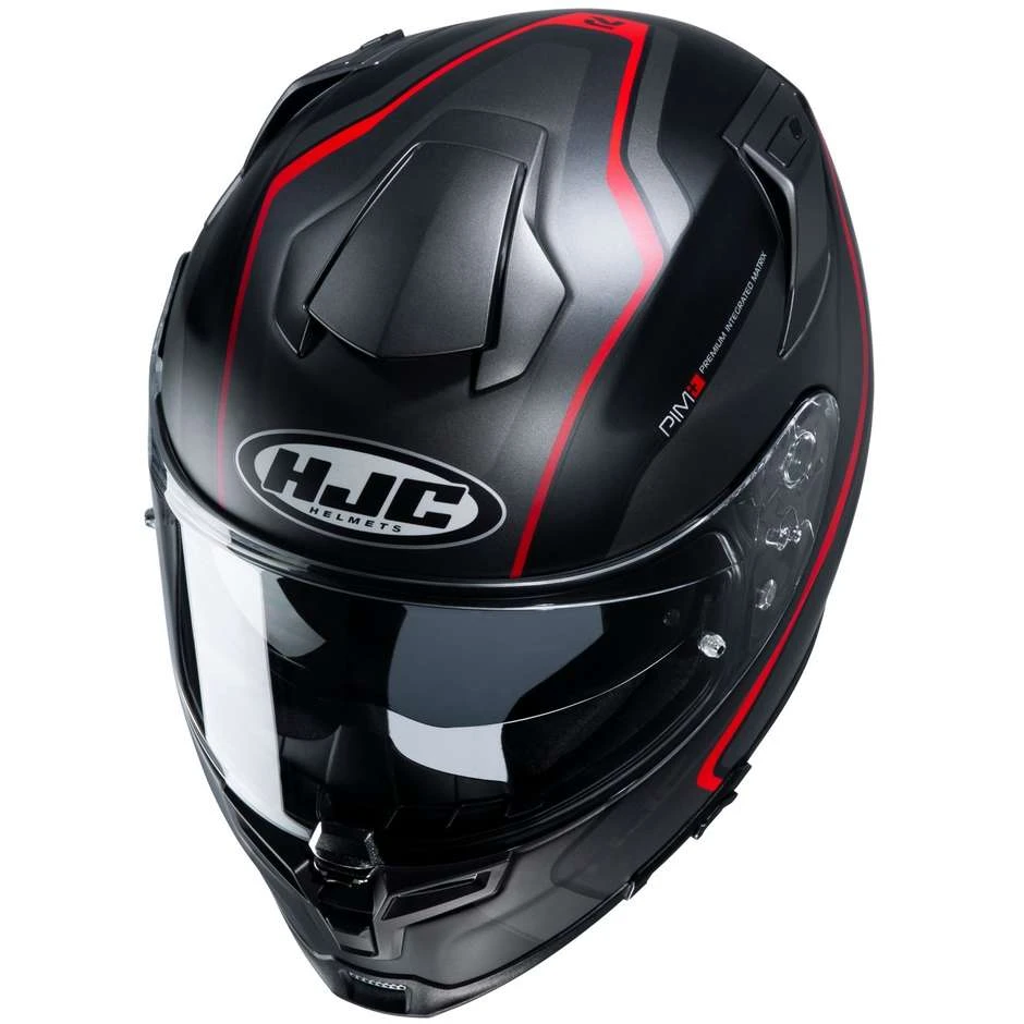 Vollgesichts-Motorradhelm Aus Faser HJC RPHA 70 KROON MC1SF Grau Rot Matt 4 Vollgesichts-Motorradhelm Aus Faser HJC RPHA 70 KROON MC1SF Grau Rot Matt - Image 2