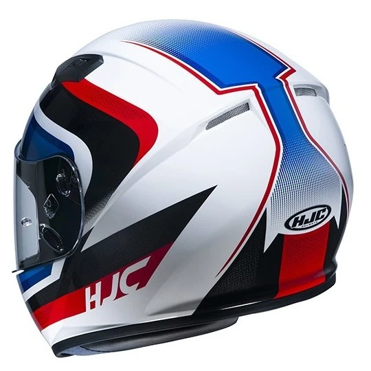 Vollgesichts-Motorradhelm HJC CS-15 RAKO MC21 Weiß Blau Rot 5 Vollgesichts-Motorradhelm HJC CS-15 RAKO MC21 Weiß Blau Rot - Image 3