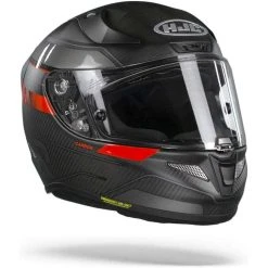 Vollvisier-Motorradhelm HJC Carbon RPHA 11 Carbon NAKRI MC1SF Schwarz Rot -Hjc Verkaufs-Shop vollvisier motorradhelm hjc carbon rpha 11 carbon nakri mc1sf schwarz rot 133351