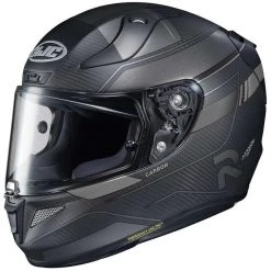 Vollvisier-Motorradhelm HJC Carbon RPHA 11 Carbon NAKRI MC5SF Black Titanium